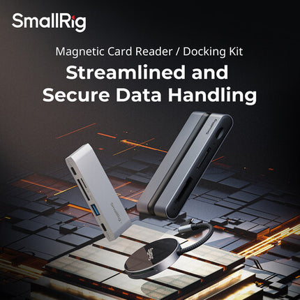 SmallRig SD 3.0 Lector de Tarjetas USB-C 104MB/s SDXC y microSDXC