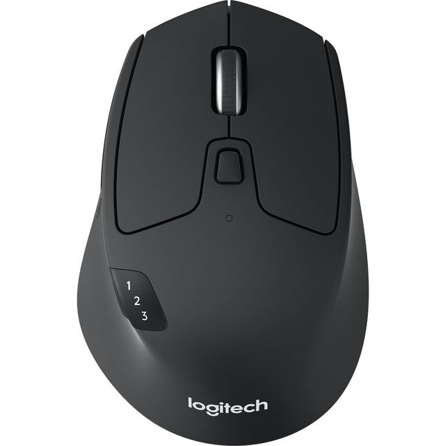 Logitech M720 Triathlon Ratón inalámbrico 2.4 GHz Bluetooth LE receptor USB