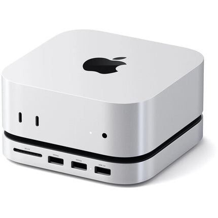 Satechi Soporte y Hub con Enclosure M.2 SSD para Apple Mac Mini M4 USB-C 3.2 Gen 2