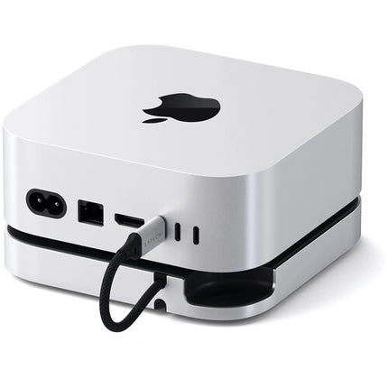 Satechi Soporte y Hub con Enclosure M.2 SSD para Apple Mac Mini M4 USB-C 3.2 Gen 2