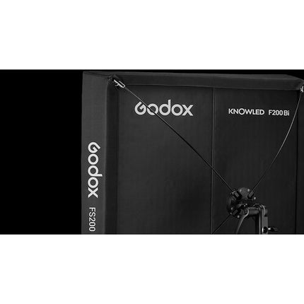 Godox KNOWLED F200Bi Panel LED Bicolor Kit 2 Luces Control Bluetooth 2.1x2.1'