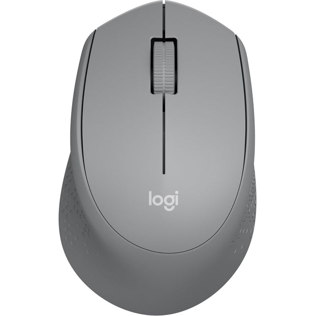 Logitech M330 Silent Ratón Inalámbrico Gris Amarillo 1000 dpi 24 Meses Batería