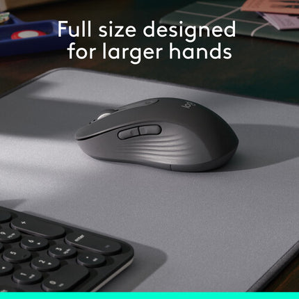 Logitech Signature M650 L Ratón Inalámbrico 2000 dpi Bluetooth Graphite