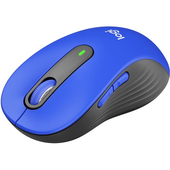 Logitech Signature M650 L Ratón Inalámbrico Azul 2000 dpi Bluetooth RF