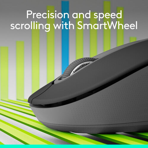 Logitech Signature M650 L Ratón Inalámbrico Izquierdo 2000 dpi Graphite