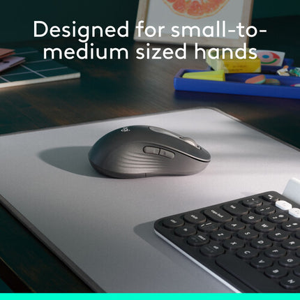 Logitech Signature M650 L Ratón Inalámbrico Izquierdo 2000 dpi Graphite
