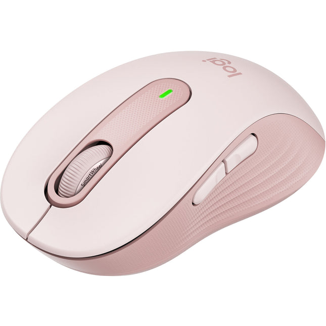 Logitech Signature M650 Ratón Inalámbrico Rosa 2000 dpi RF Bluetooth