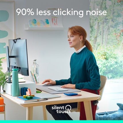 Logitech Signature M650 Ratón Inalámbrico 2000 dpi Bluetooth Compacto Off White