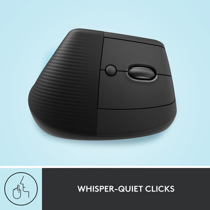 Logitech Lift Ratón Ergonómico Vertical Inalámbrico 4000 dpi Bluetooth