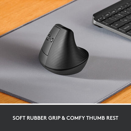 Logitech Lift Ratón Ergonómico Vertical Inalámbrico Izquierdo 4000 dpi