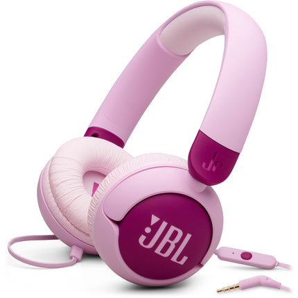 JBL Junior 320 Auriculares Infantil On Ear Seguro 32mm Plegables Morado