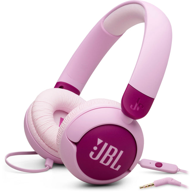 JBL Junior 320 Auriculares Infantil On Ear Seguro 32mm Plegables Morado