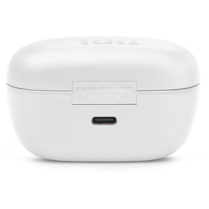 JBL Endurance Race 2 Auriculares Deportivos Inalámbricos Blanco IP68 48H