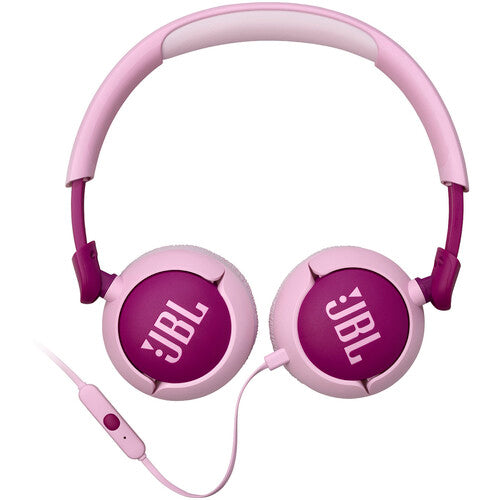 JBL Junior 320 Auriculares Infantil On Ear Seguro 32mm Plegables Morado
