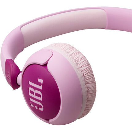 JBL Junior 320 Auriculares Infantil On Ear Seguro 32mm Plegables Morado