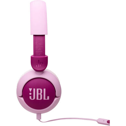 JBL Junior 320 Auriculares Infantil On Ear Seguro 32mm Plegables Morado