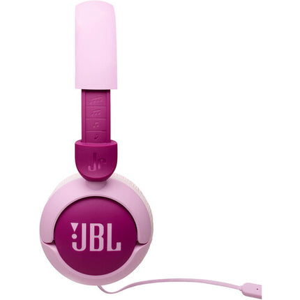 JBL Junior 320 Auriculares Infantil On Ear Seguro 32mm Plegables Morado