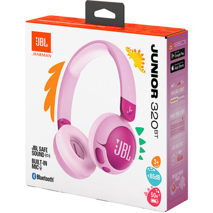 Auriculares Bluetooth On-Ear para Niños JBL Junior 320BT 32mm Morado