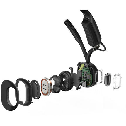 SHOKZ OpenMeet Auriculares Inalámbricos Conducción Ósea Bluetooth 5.4 Estéreo con Estuche rígido