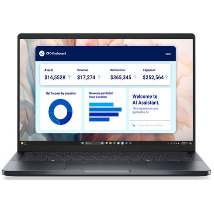 Dell 14 Pro 14 Portátil Premium Intel Core Ultra 7 32GB 512GB SSD