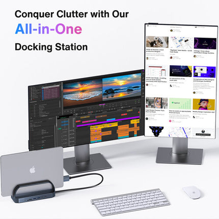 iVANKY FusionDock 2 estación de acoplamiento USB-C 96W HDMI 4K Ethernet Gigabit