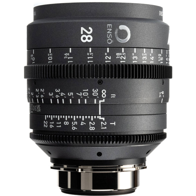 ARRI Ensō 28mm T2.1 Objetivo Prime Formato Grande T2.1-T22 Diámetro 95mm