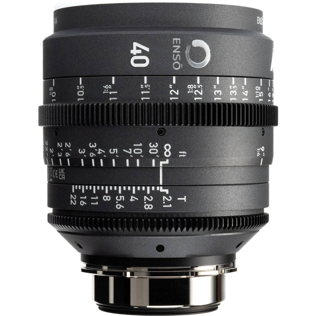 ARRI Ensō 40mm T2.1 Lente Prime Full Frame con Montura LPL y Marcajes en Pies