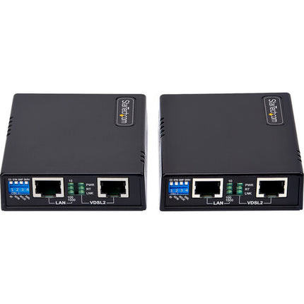 StarTech VDSL2 Extensor Ethernet Kit rango 1000 m compatible Cat5e