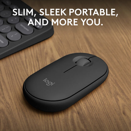Logitech Pebble 2 M350S Ratón Inalámbrico Bluetooth Alcance 24 Meses
