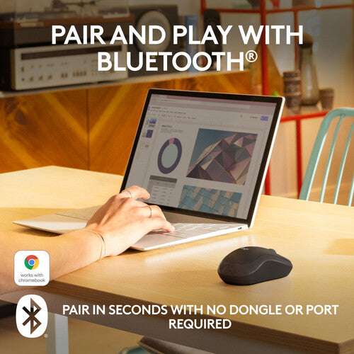 Logitech M240 Silent Ratón Inalámbrico Bluetooth 18 Meses Batería