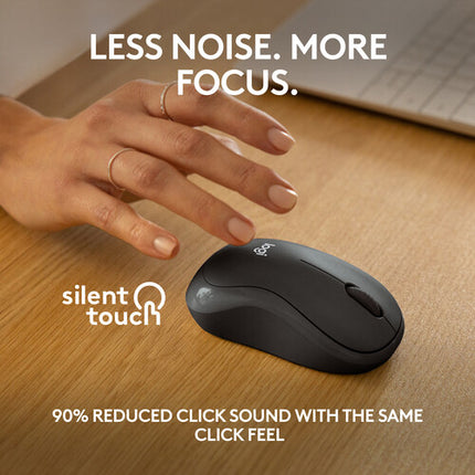 Logitech M240 Silent Ratón Inalámbrico Bluetooth 18 Meses Batería