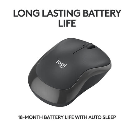 Logitech M240 Silent Ratón Inalámbrico Bluetooth 18 Meses Batería