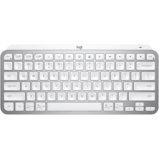 Logitech MX Keys Mini Teclado Inalámbrico Bluetooth 5.0 LED Compacto Gris