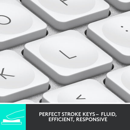 Logitech MX Keys Mini Teclado Inalámbrico Bluetooth 5.0 LED Compacto Gris