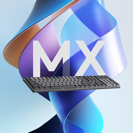 Logitech MX Mechanical teclado inalámbrico táctil silencioso con receptor USB Logi Bolt