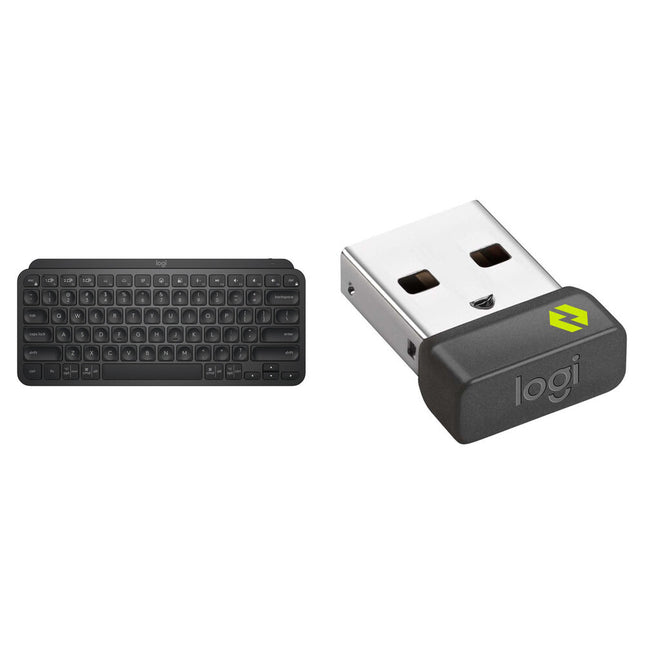 Logitech MX Keys Mini Teclado Inalámbrico Compacto Iluminación Logi Bolt USB