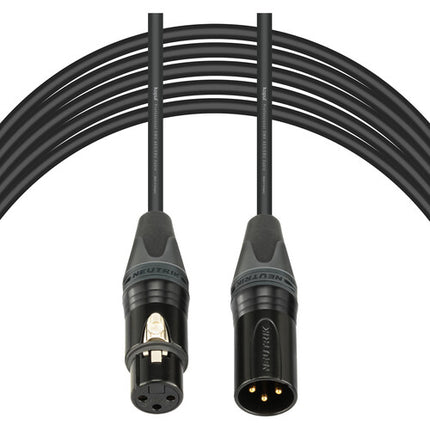 Kopul Studio Pro Cable DMX 3 Pines 10 Pies Conectores Neutrik Zinc