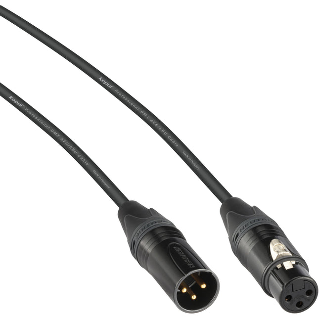 Kopul Studio Pro Cable DMX 3 Pines 7.62 m con Conectores Neutrik Zinc