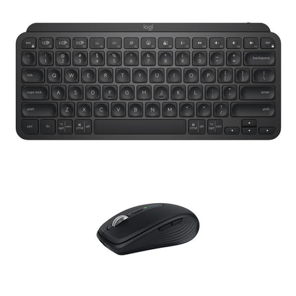 Logitech MX Wireless Mini Teclado Bluetooth y Ratón Anywhere 3S 8000 dpi Negro