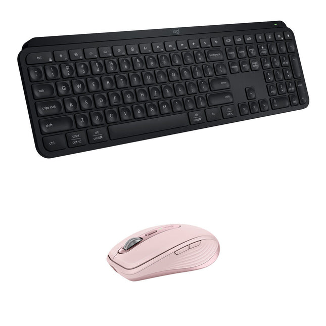 Logitech MX Wireless Keys S Teclado Bluetooth y Ratón Anywhere 3S 8000 dpi