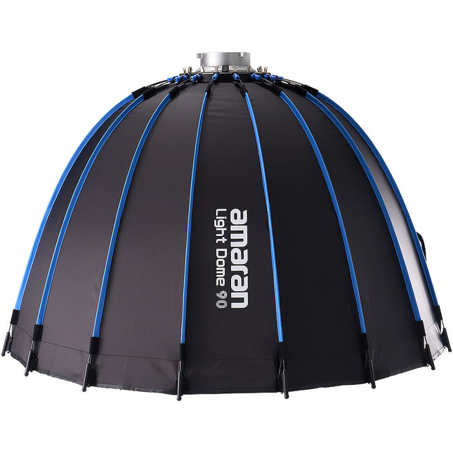 amaran Light Dome 90 Softbox Hexadecágono 3 con Difusor y Rejilla de Control de Luz