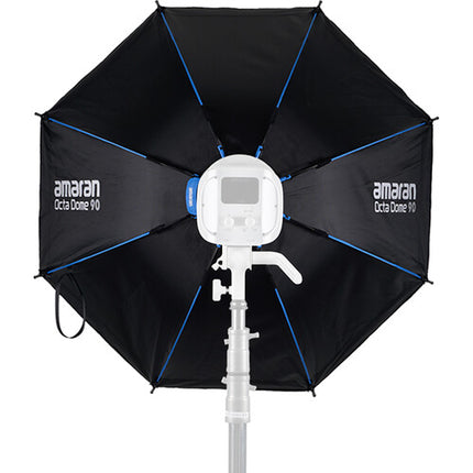 amaran Octa Dome 90 Softbox Octagonal 3 Pies Difusor y Rejilla