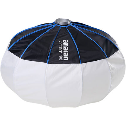 amaran Lantern 90 36 pulgadas luminaria con luz suave 360º y montaje rápido con bolsa de transporte