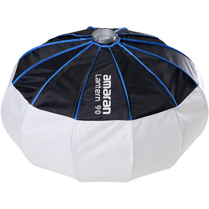 amaran Lantern 90 36 pulgadas luminaria con luz suave 360º y montaje rápido con bolsa de transporte