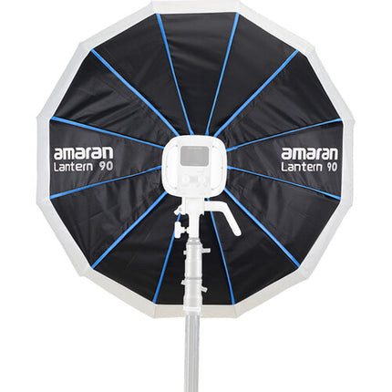 amaran Lantern 90 36 pulgadas luminaria con luz suave 360º y montaje rápido con bolsa de transporte