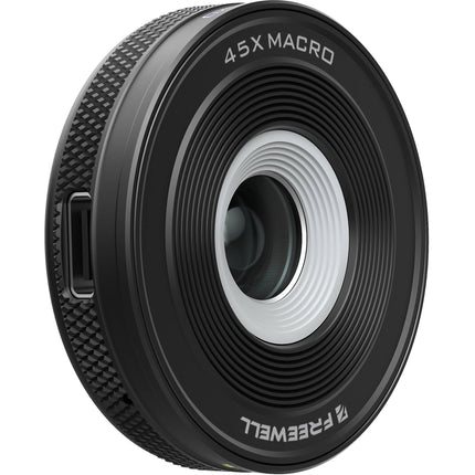 Freewell 45x Lente Macro para Smartphones Montura 17mm LED 2 Niveles