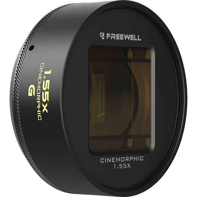 Freewell 1.55x Lente Anamórfico para Smartphone Montura 17mm 129.5° Ángulo de Visión