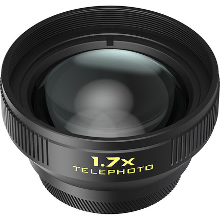 Freewell 1.7x Lente Telefoto para Smartphones Montura 17mm 55° FOV 23.6" Enfoque Mínimo