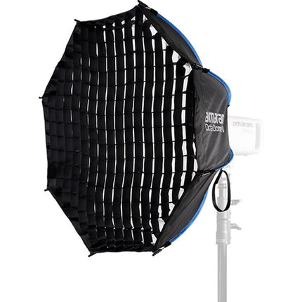 amaran Octa Dome 90 Softbox Octagonal 3 Pies Difusor y Rejilla