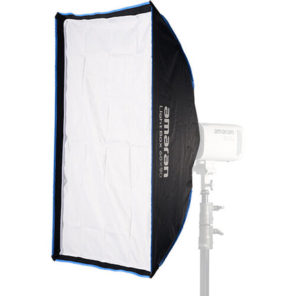 amaran Light Box 60x90 Softbox rectangular para Bowens 600W con difusor y rejilla